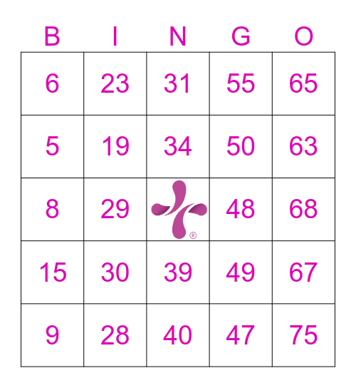 CommonSpirit Health Bingo Card