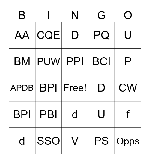 Bingo Bongo Definition