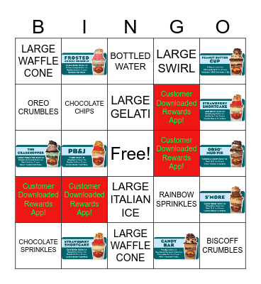 "Live Life to the Coolest" Bingo Card