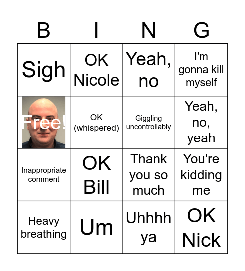 Mike E Bingo Card