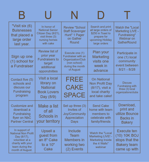 Summer Triathlon August Challenge Bingo Card