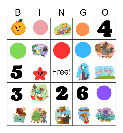 Summer Reading Program 2023 Bingo Card