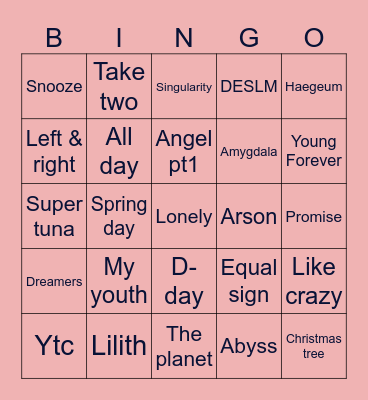 2014_Anushka Bingo Card