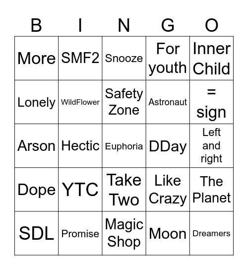 @pjmslvt_ Bingo Card