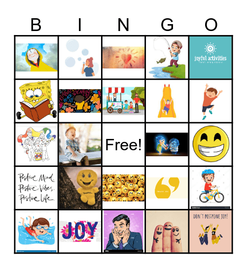 JOY Bingo Card