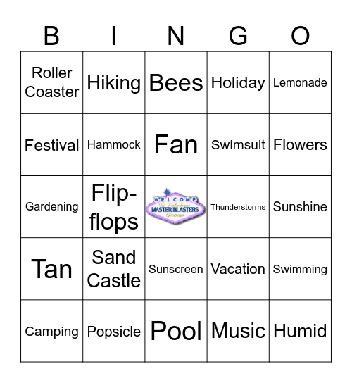 Summer Bingo Card