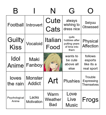 Bengo Bingo Card