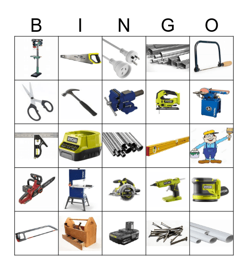 Workshop Bingo Card