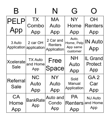 SuperBowl 50 Bingo Bonanza!  Bingo Card