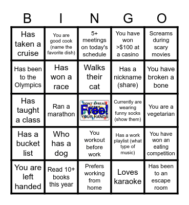 CLINICAL EDUCATION ROCK STARS Bingo Card