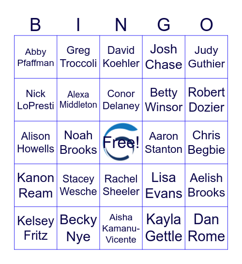 Serving on Purpose Bingo Card