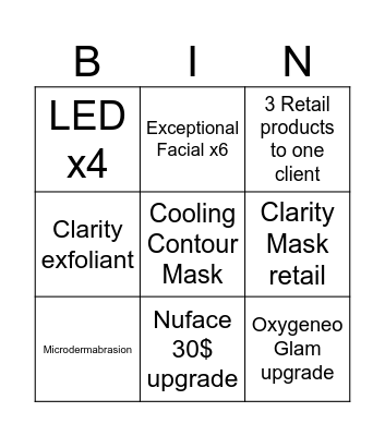 July Esty Bingo Card