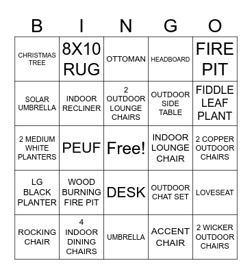 4TH OF JULY #2 Bingo Card