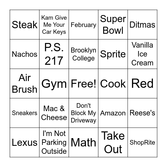 Mastered It.. Bingo Card