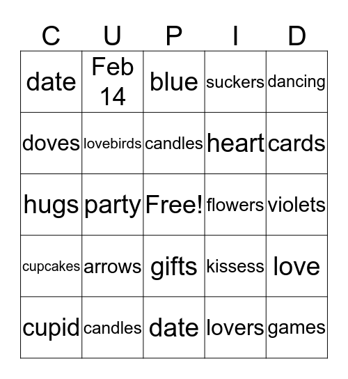 jacob david carney Bingo Card