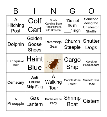 Charleston BingoAnti Bingo Card