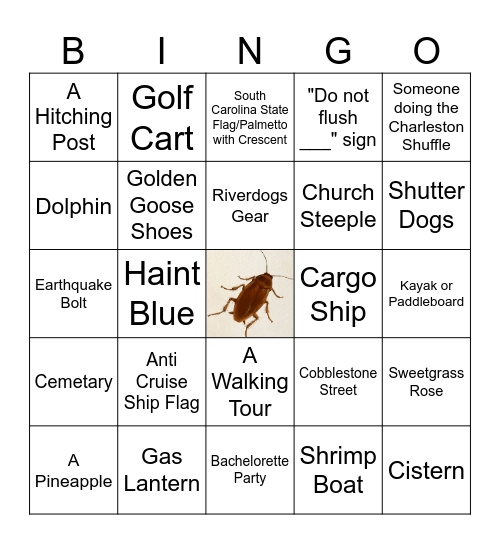 Charleston BingoAnti Bingo Card