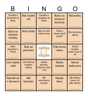 RADOVI 2023: Najdi někoho, kdo.. Bingo Card