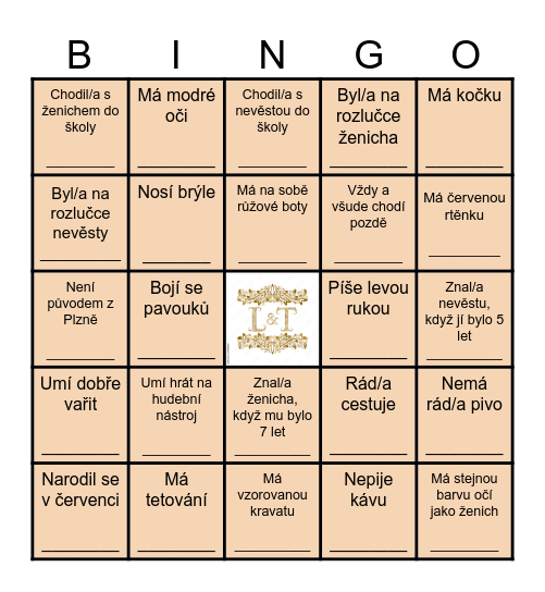 RADOVI 2023: Najdi někoho, kdo.. Bingo Card