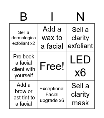 July Esty Bingo Card