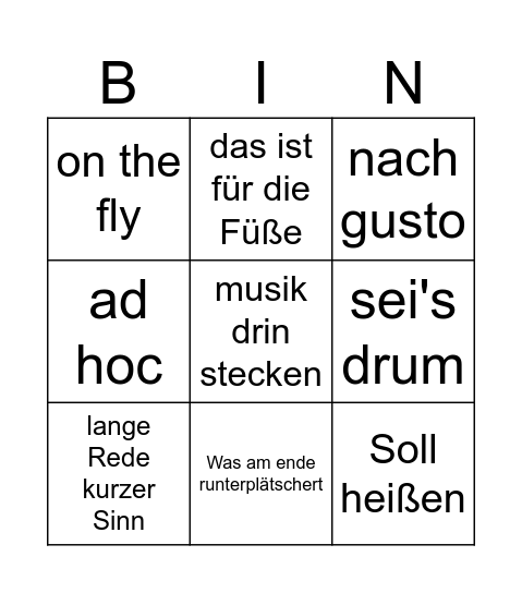 schaer this with your friends Bingo Card