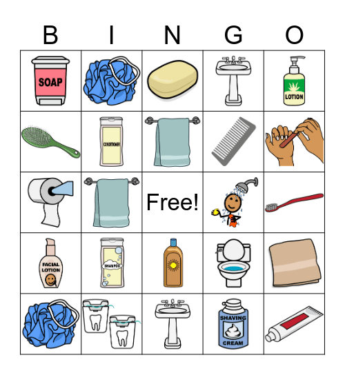 Hygiene BINGO Card