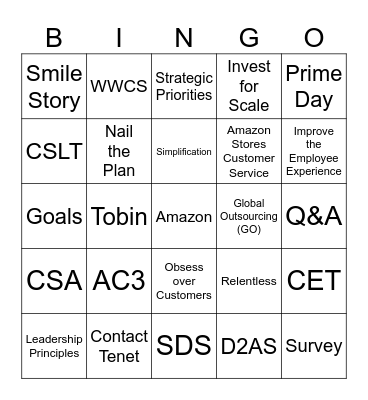 WWCS All Hands Bing Bingo Card