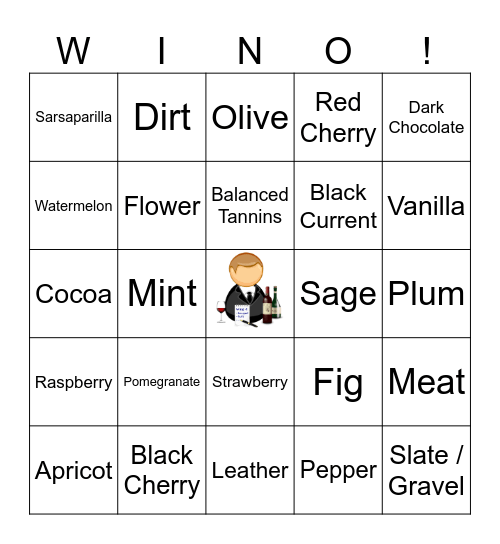 W I N O ! Bingo Card