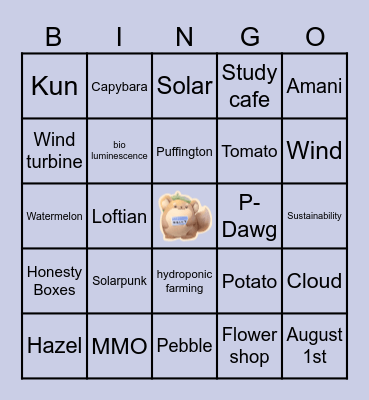 Loftia Bingo Card