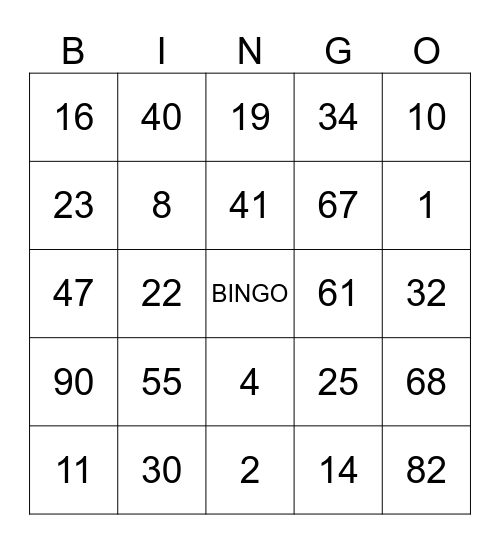 Maryse Rochefort Bingo Card