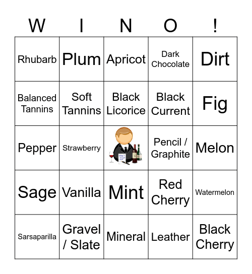 W I N O ! Bingo Card