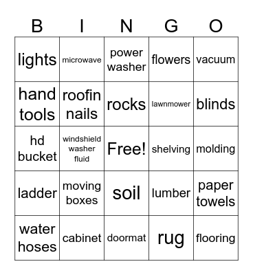 bob bingo pt2 Bingo Card