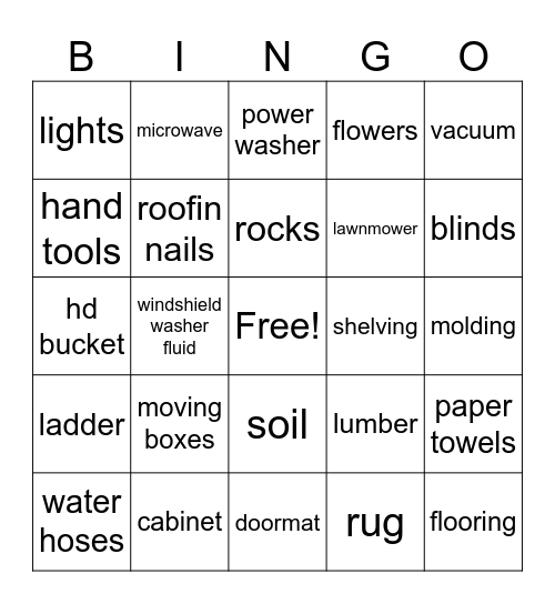 bob bingo pt2 Bingo Card