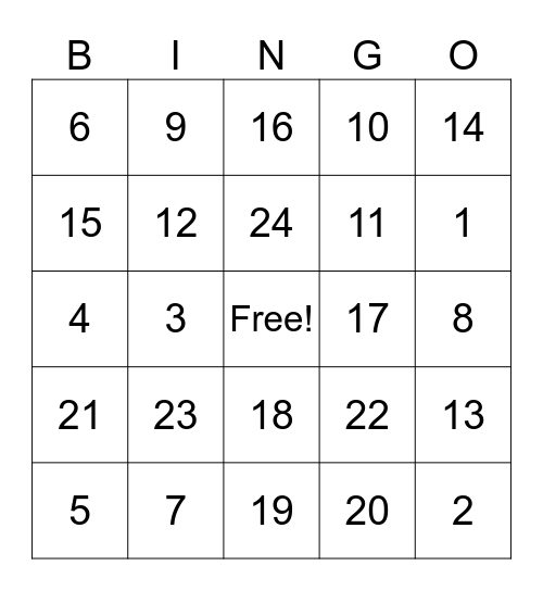 July FunSquad Activity Bingo Card