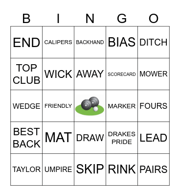 BOWLING BINGO Card