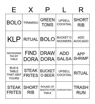 NATIONAL DORA DAY Bingo Card