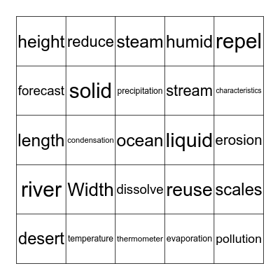 Academic Word List Unit 1 Bingo Card
