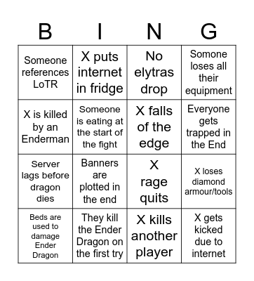 Sakura Dragon Battle Bingo Card