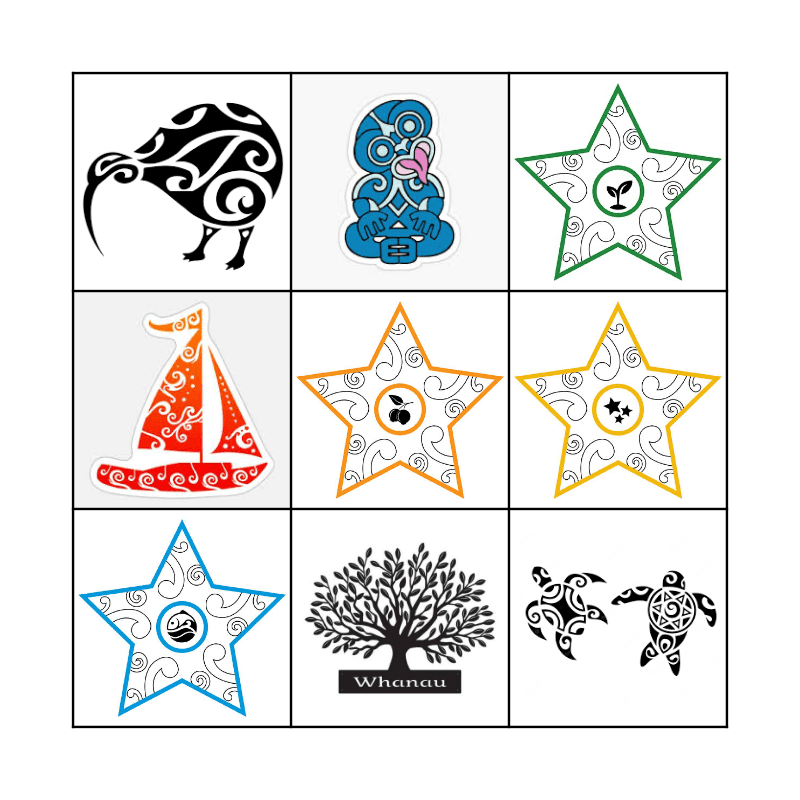 MATARIKI BINGO Card