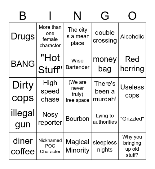 THE HUNTER Bingo Card