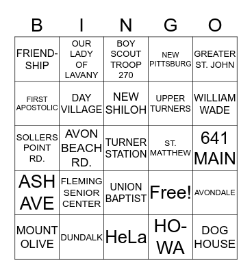 BRAIN MTTER BINGO Card