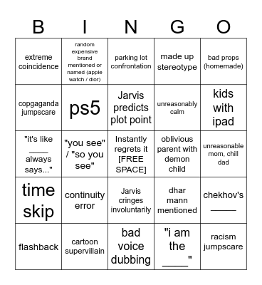 Dhar Mann Bingo v4 Bingo Card