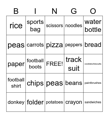 CVH BINGO! Bingo Card