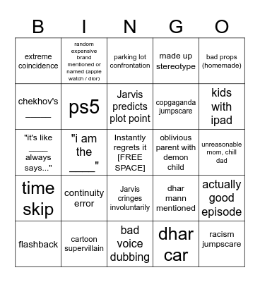 Dhar Mann Bingo v4 Bingo Card