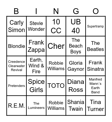 🍔Lett Bingo🍗 Bingo Card