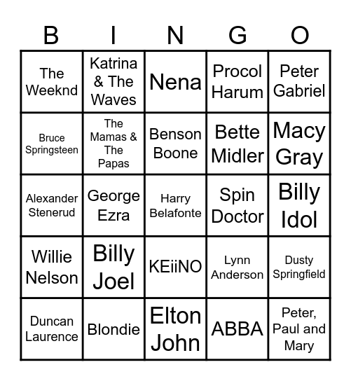 🐷Bingo 33🐷 Bingo Card