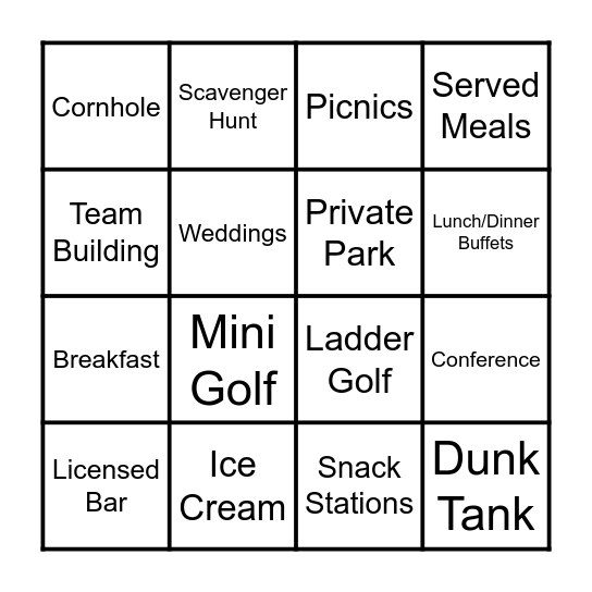 Bauerhaus Bingo Card