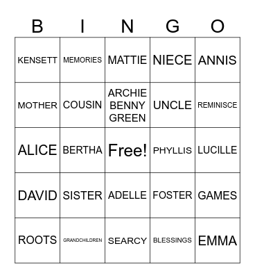 HOWDY BINGO Card