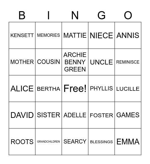 HOWDY BINGO Card