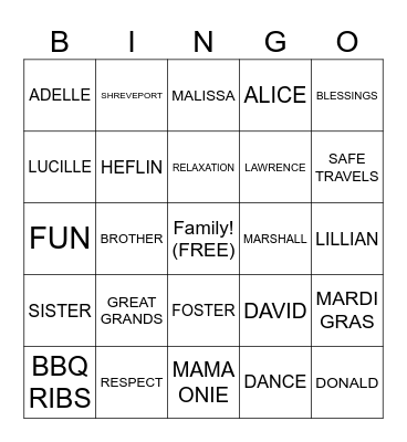 HOWDY BINGO Card